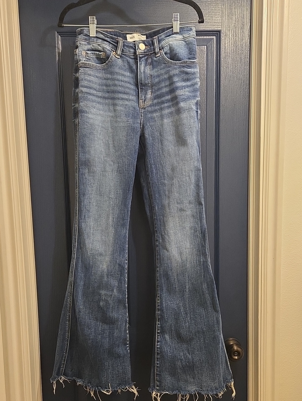 BKE BILLIE 27 X 33-1/2 Women's Washed Blue Flare Jeans